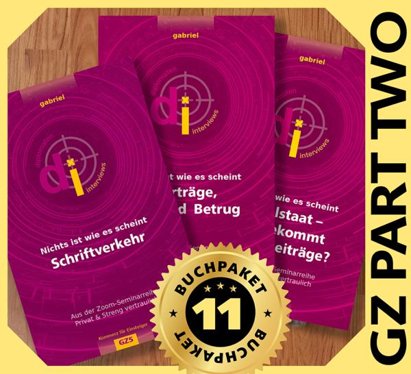 BUCHPAKET 11 "GZ PART TWO" GZ5, GZ6, GZ7